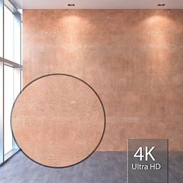 Seamless 4K Plaster Texture 3D model image 1 