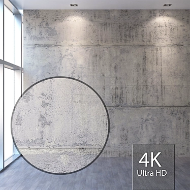 Seamless 4K Plaster Texture 3D model image 1 