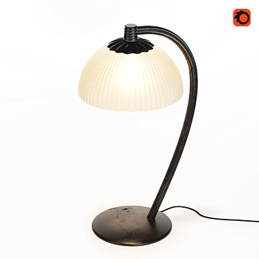 Elegant Nowodvorski Baron Table Lamp 3D model image 1 