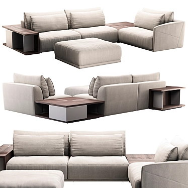 Natuzzi Long Beach Sofa