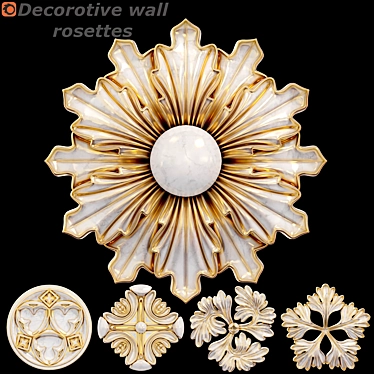 Decorative Wall Rosettes 02