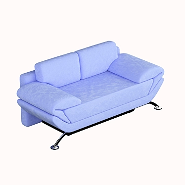 Elegant Polo-D Sofa: Transformable Design 3D model image 1 