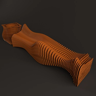  Versatile Parametric Bench 3D model image 1 