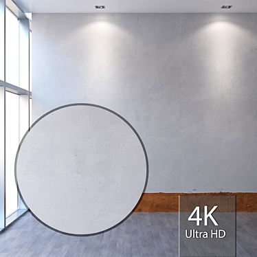 Seamless 4K Plaster Texture 3D model image 1 