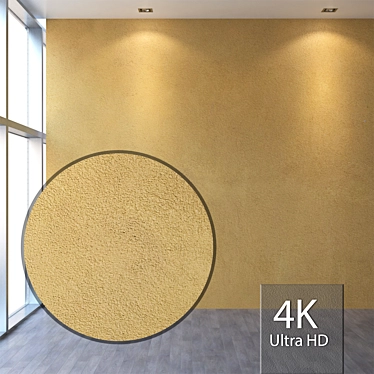 Seamless 4K Plaster Texture 3D model image 1 