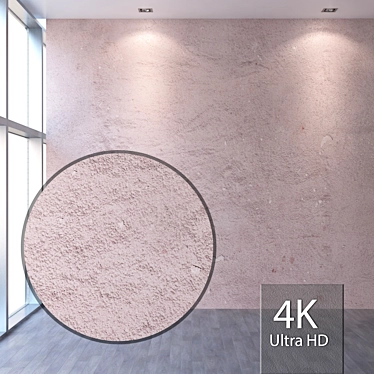 Title: Seamless 4K Plaster Texture 3D model image 1 