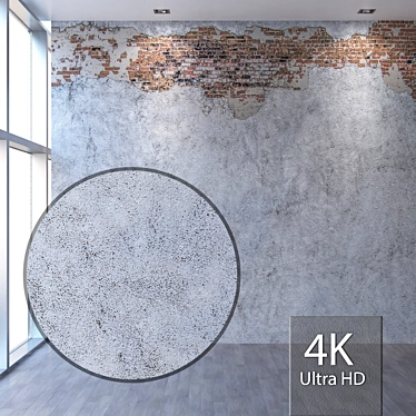 Seamless 4K Plaster Texture 3D model image 1 