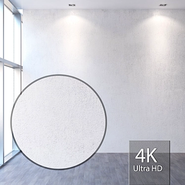 Title: Seamless 4K Plaster Texture 3D model image 1 