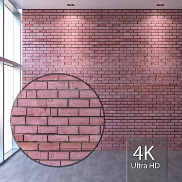 Seamless Brick Texture | 4K Resolution 3D model image 1 