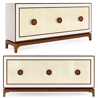 Elegant Ivoire Sideboard: Elan Atelier 3D model image 1 