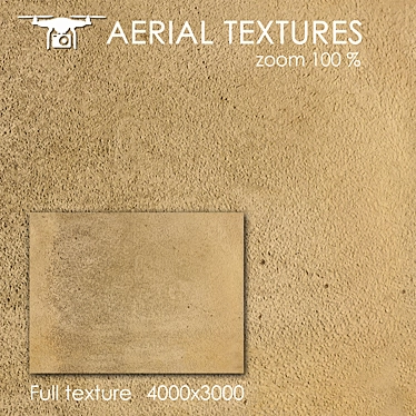 Aerial Sand Texture 4K 3D model image 1 