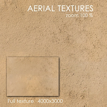 Seamless 4K Aerial Sand Texture 3D model image 1 