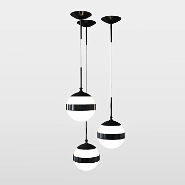 Vistosi Peggy Ceiling Lamp 3D model image 1 