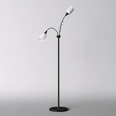 Elegant Decorative Floor Lamp 3D model image 1 