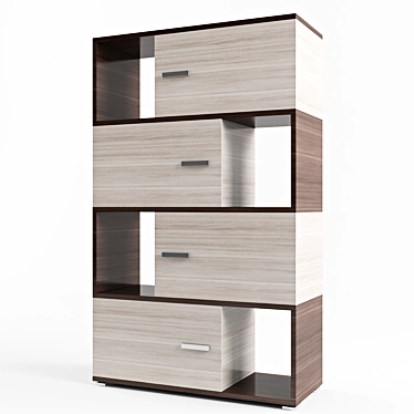 Modular Shelving Unit - SC-30-4 3D model image 1 