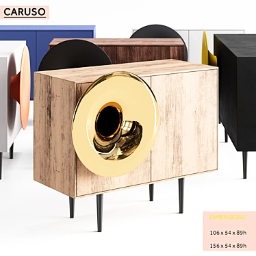 Italian Elegance: Miniforms Caruso 3D model image 1 