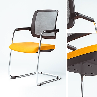 Rim Flexi FX-1171 Adjustable Chair 3D model image 1 