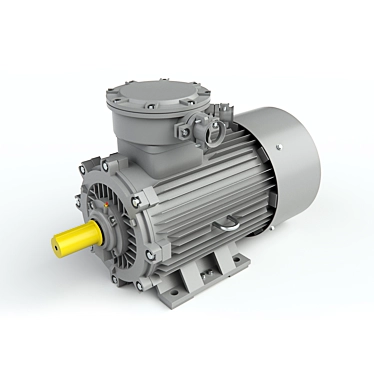 AIMUR Electric Motor 3D model image 1 