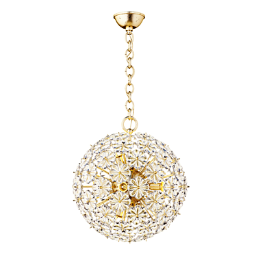 Whimsical AERIN Lynn 11-Light Chandelier 3D model image 1 