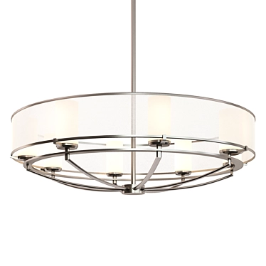 Kichler Saldana 8-Light Chandelier - Elegant Lighting Fixture 3D model image 1 