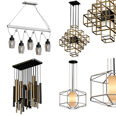 Lumiere Trendsetter Lighting Set 3D model image 1 