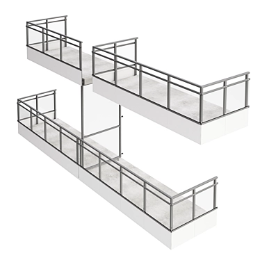 Modular balcony x4