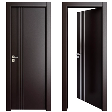 Sleek Entrance: Modern Door 3D model image 1 