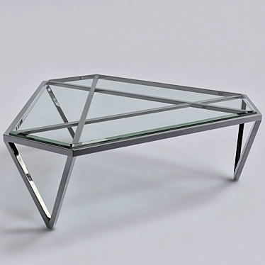 Modern Minimalist TRI Table 3D model image 1 