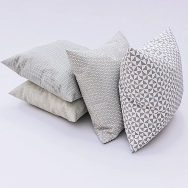 Cozy Dream Pillow Set 3D model image 1 