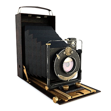 Vintage Photocor № 1 Camera 3D model image 1 