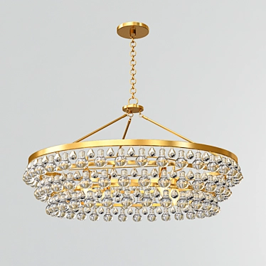 Dazzling Robert Abbey Chandelier 3D model image 1 