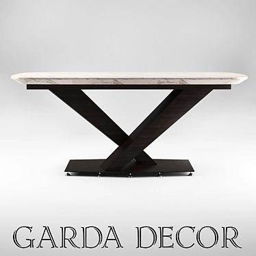 Garda Decor Dining Table 3D model image 1 