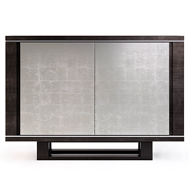 Davidson Amba Side Cabinet: Sleek and Sophisticated Storage Solution 3D model image 1 