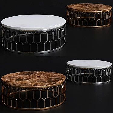 Luxury Gold Decor by Greg Natale 3D model image 1 