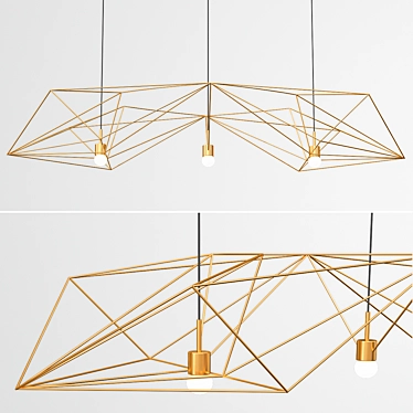 Luminous Crystal Elegance 3D model image 1 