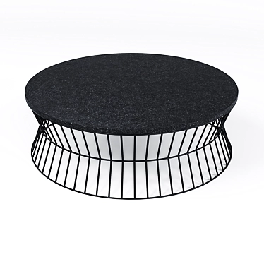 Elegant Modern Coffee Table 3D model image 1 