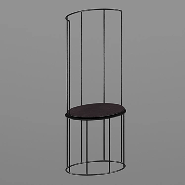 Minimalistic Ginestra Nuda Chair 3D model image 1 