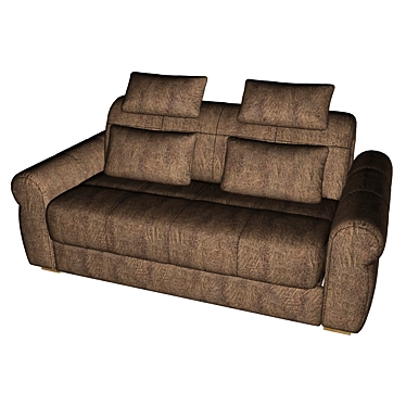 Franklin Sleepformer: Ultimate Comfort Sofa 3D model image 1 