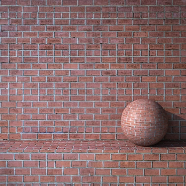 Seamless Brick Texture - High Resolution 3D model image 1 
