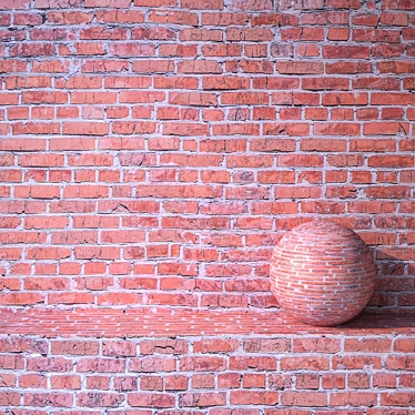 Seamless Brick Texture 3D model image 1 