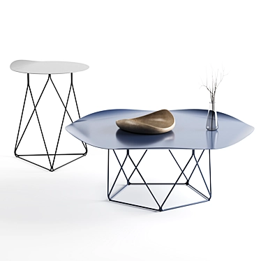 Elegant Coda Coffee Table 3D model image 1 