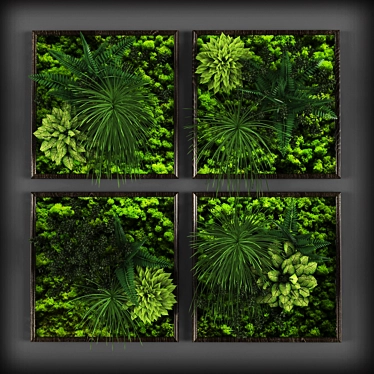 GreenWall - Vertical Gardening Solution 3D model image 1 