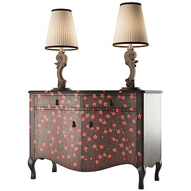 Vittorio Grifoni 2061: Stylish Console and Table Lamp Combo 3D model image 1 