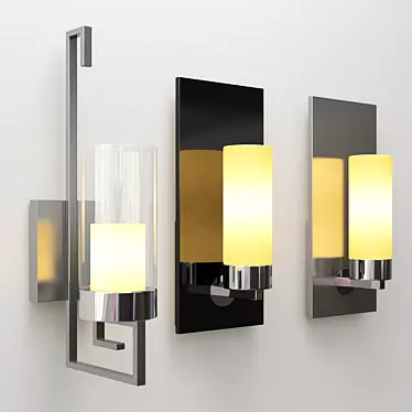 Elegant Illumination: Ikea Candelabros Lamp 3D model image 1 