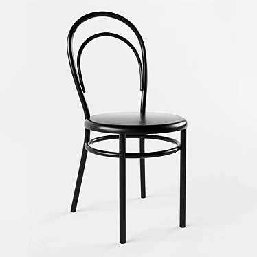 Elegant Thonet № 14 Chair 3D model image 1 