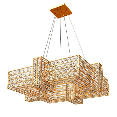 Exquisite Elegance: ELK Lexicon Chandelier 3D model image 1 