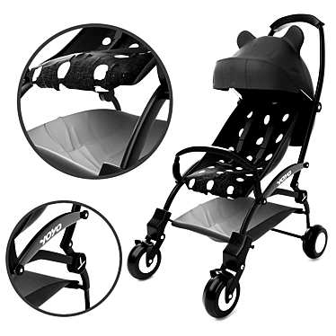 Yoya Mickey 175 Lightweight Stroller 3D model image 1 