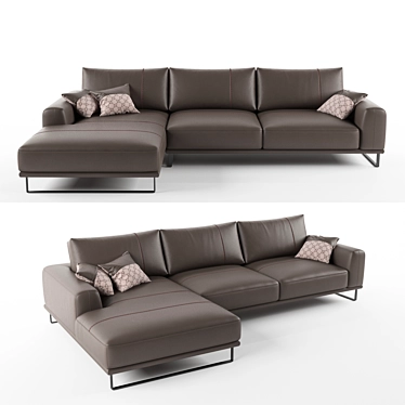 Versatile Space-Saving Sofas 3D model image 1 