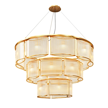 Stylish Stilio Pendant Lamp 3D model image 1 