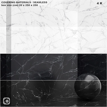 Material (seamless) - coating, marble, plaster set 57